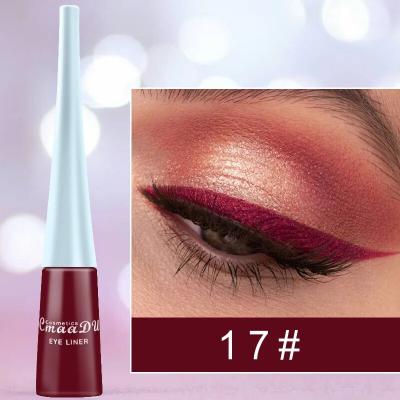 Colorful Liquid Eyeliner Blue Waterproof Long Lasting Diamond Matte Eyeliner Gel Women Makeup Cosmetics HF153