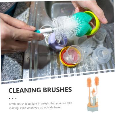 Multifunctional Bottle Cleaning Brush Set for Baby Bottles, Straws &amp;amp; Cups
