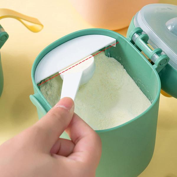 Portable Baby Formula Dispenser | Dinosaur-Shaped Milk Powder Storage Box 800ML