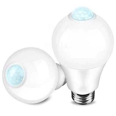 Motion Sensor Bulb Auto ON/OFF PIR Night Light for Porch, Stairs &amp;amp; Garage | E27/B22 LED Sensor Light