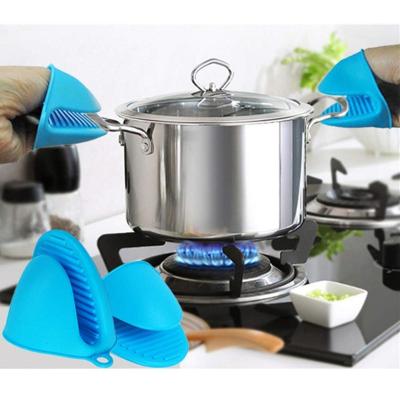 Silicone Oven Mitts 2PC Mini – Non-Slip, Heat Resistant Pot Holders for Kitchen &amp;amp; BBQ