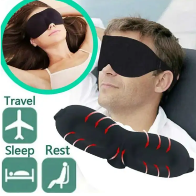 Eye Mask|3D Blackout Sleep Mask, Soft and Comfortable Blindfold for Women / Men